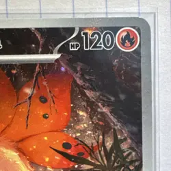 Pokemon TCG Sv: Black Bolt VOLCARONA 100/086 IR HOLO Stage 1 120 HP ENG - Image 3