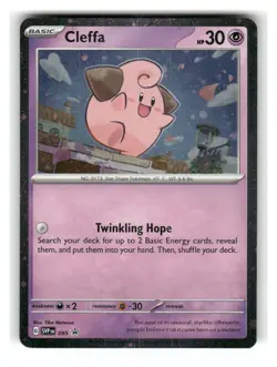 Cleffa 095 Holo Promo Scarlet & Violet Promo Pokemon Near Mint - Image 1