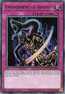 Yugioh MZTM-EN104 - Embodiment of Apophis - Collectors Rare - Image 1