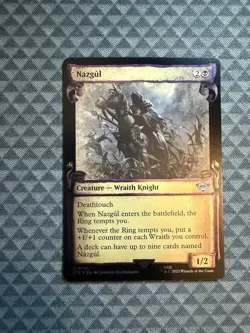 MTG Nazgul #0730 Foil Showcase Scrolls Uncommon UB: The Lord of the Rings (LTR) - Image 1