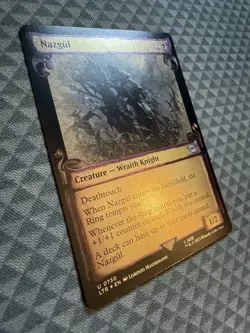 MTG Nazgul #0730 Foil Showcase Scrolls Uncommon UB: The Lord of the Rings (LTR) - Image 3