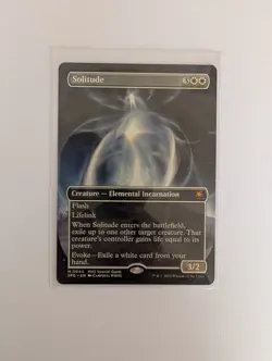 MtG Modern Horizons 3 MH3 Solitude Borderless Magic Gathering M 0044 - Image 1