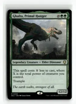 Ghalta, Primal Hunger Bloomburrow NM Rare #222 MTG Magic - Image 1