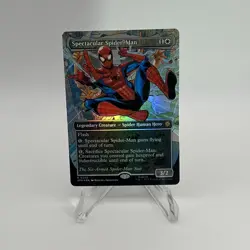 MTG Spectacular Spider-Man (0240) (Borderless) (Textured Foil) The Six-Arm Suit - Image 2