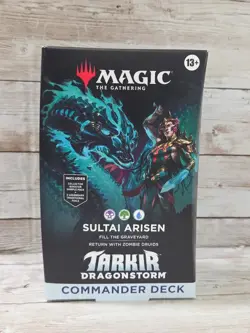 Tarkir: Dragonstorm Commander Deck - Sultai Arisen MTG Brand New Sealed - Image 1