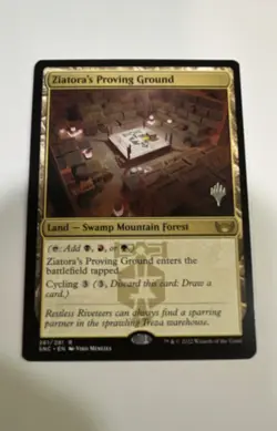 Ziatora's Proving Ground MTG Promo Pack: Streets of New Capenna Regular - Image 1