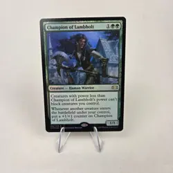 MTG FOIL 'Champion of Lambholt' 2XM Double Masters #156 NM - Free Shipping - Image 1