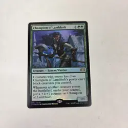 MTG FOIL 'Champion of Lambholt' 2XM Double Masters #156 NM - Free Shipping - Image 3