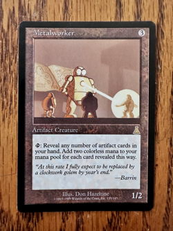 MTG - Magic the Gathering - Metalworker - Urza's Destiny - Unplayed NM - Image 1