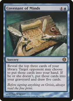 Covenant of Minds Shards of Alara MTG NM - Image 1