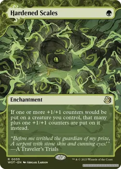 Hardened Scales [WOT - 55] - NM TCG MTG - Image 1