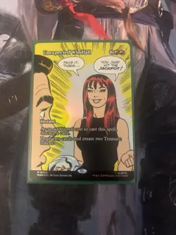 Unexpected Windfall 029 Foil (Borderless) Marvel Universe Eternal-Legal - Image 1