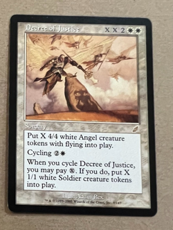 Decree of Justice - Scourge - MTG - Magic the Gathering - Image 1