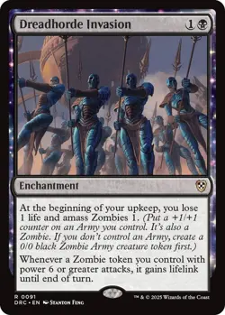 Dreadhorde Invasion 91 Rare Commander: Aetherdrift Near Mint - Image 1