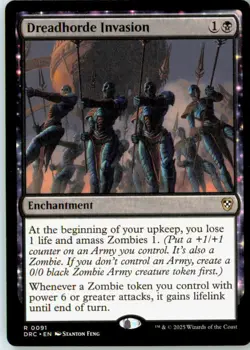 Dreadhorde Invasion 91 Rare Commander: Aetherdrift Near Mint - Image 2