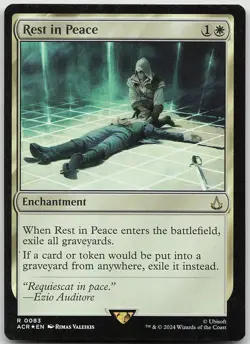 Rest in Peace FOIL 83 Rare Universes Beyond: Assassin's Creed NM MTG - Image 1
