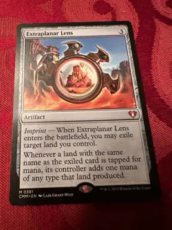 Extraplanar Lens Magic: Commander Masters CMM #0381 - Image 1