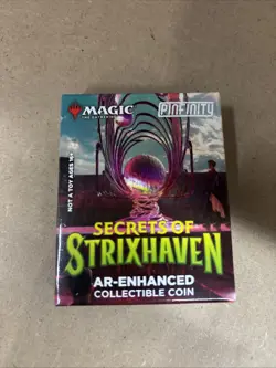 MTG Secrets of Strixhaven Collectible Coin Pinfinity - Image 1