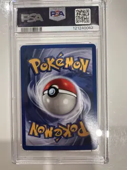Pokemon 1st Ed Ampharos 1/111 Neo Genesis Holo PSA 7 - Image 2