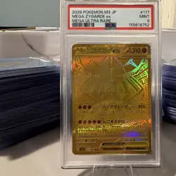 Pokemon Mega Zygarde ex 117/080 M3 Nihil Zero Ultra Rare Holo PSA 9 JP - Image 1