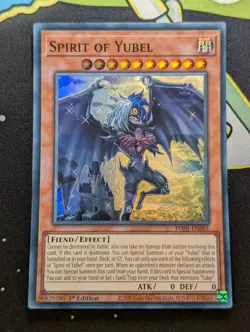Yugioh - Spirit of Yubel - PHNI-EN001 - Super Rare 1st Edition NM - Image 1