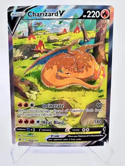 Charizard V SWSH260 Sword and Shield PROMO Pokemon Near Mint - Image 1