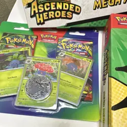 Pokemon Mega Evolution Ascended Heroes Box Set Meganium Feraligatr LOT 5 - Image 5