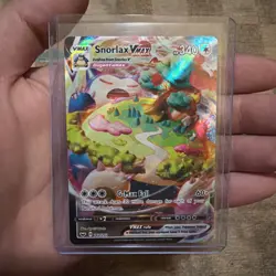 Pokemon Snorlax Vmax 142/202 Sword & Shield Base - Image 1