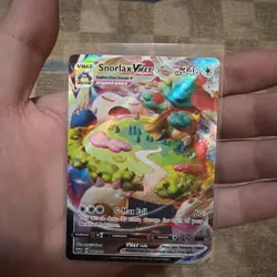 Pokemon Snorlax Vmax 142/202 Sword & Shield Base - Image 2