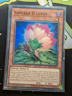 Samsara D Lotus - PHNI-EN003 - Super Rare - 1st Edition Yugioh NM - Image 1