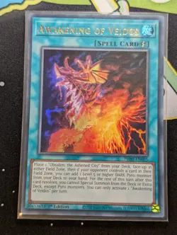 Awakening of Veidos - PHNI-EN095 - Ultra Rare - 1st Edition Yugioh NM - Image 1