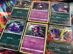 Pokemon TCG: 6 Card Lot (Gastly, Haunter & Gengar) Mega Gengar EX - Lot B - Image 2