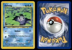 POLIWAG 62/75 COMMON NEO DISCOVERY POKEMON 1ST EDITION NM - Image 1