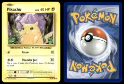 PIKACHU 35/108 COMMON EVOLUTIONS POKEMON NM - Image 1
