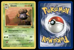 GLOOM 37/64 UNCOMMON JUNGLE POKEMON NM - Image 1