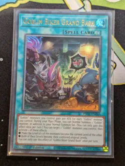 Goblin Biker Grand Bash PHNI-EN060 Ultra Rare 1st Edition YuGiOh TCG Card - Image 1