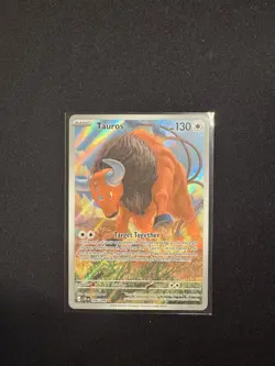 Tauros 096/086 Chaos Rising IR Fresh Pull Holo Pokemon Card - Image 1