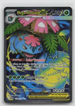 Mega Venusaur ex 155/132 Ultra Rare Mega Evolution Pokemon Near Mint - Image 1