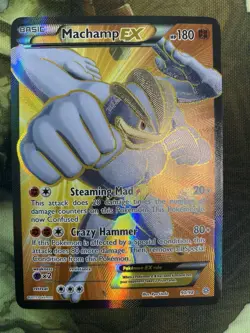 Machamp EX (90 Full Art) 90/98 XY - Ancient Origins Holo Pokemon TCG Card Lp - Image 1