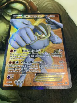 Machamp EX (90 Full Art) 90/98 XY - Ancient Origins Holo Pokemon TCG Card Lp - Image 2