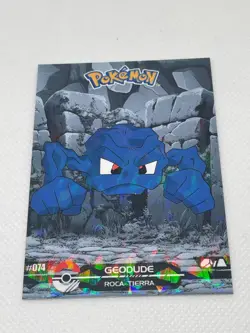 Geodude #74 - Cracked Ice Holo - Crystal Dark Black 2025 - Pokemon Card - Image 3