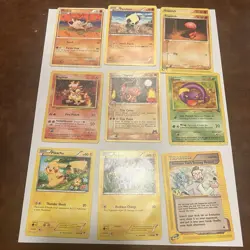 Pokemon Card Lot Vintage/Modern Sets (MP-HP) 19 Cards - Image 2