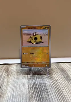 Pokemon TCG Hippopotas 052/131 Poke Ball Pattern – Prismatic Evolutions Common - Image 1