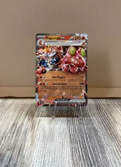 Pokemon TCG Magcargo ex 029/167 Double Rare Holo Twilight Masquerade - Image 1