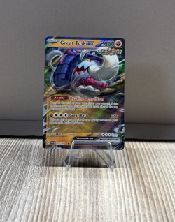 Great Tusk ex 053/091 SV Paldean Fates Holo Pokemon ex - Image 1