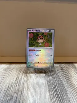 Pokemon TCG Hoothoot 077/131 Poke Ball Pattern Reverse Holo SV Prismatic - Image 1