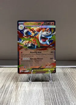 Mega Camerupt ex 022/132 Double Rare Holo ME01 Mega Evolution Pokemon NM - Image 1