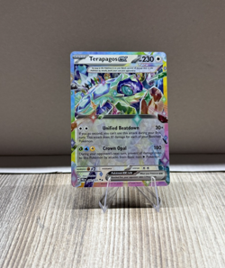 Terapagos ex 092/131 SV Prismatic Evolutions Holo Pokemon Card - Image 1