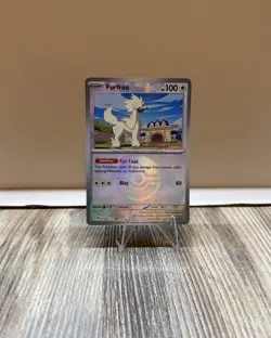 Pokemon TCG Furfrou 088/131 Poke Ball Pattern Reverse Holo – Prismatic Evolution - Image 1