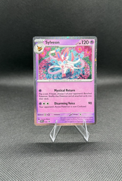 Sylveon 172 Cosmos Holo SV Scarlet & Violet Promo Pokemon Card - Image 1